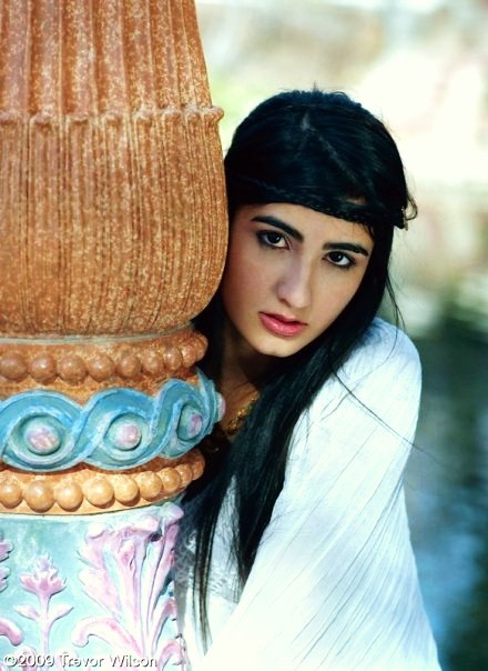 Female model photo shoot of Hanifa A