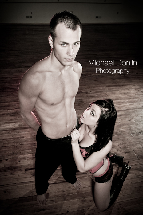 Female and Male model photo shoot of Devon Rene and Brandon Pierce by Michael Donlin in Jim Thorpe