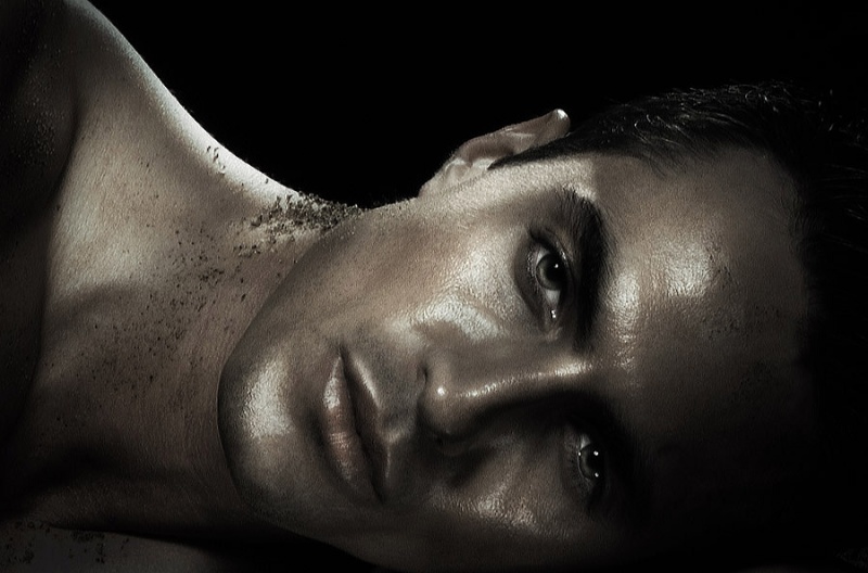 Male model photo shoot of FR-retouching by by DAndre Michael Inc