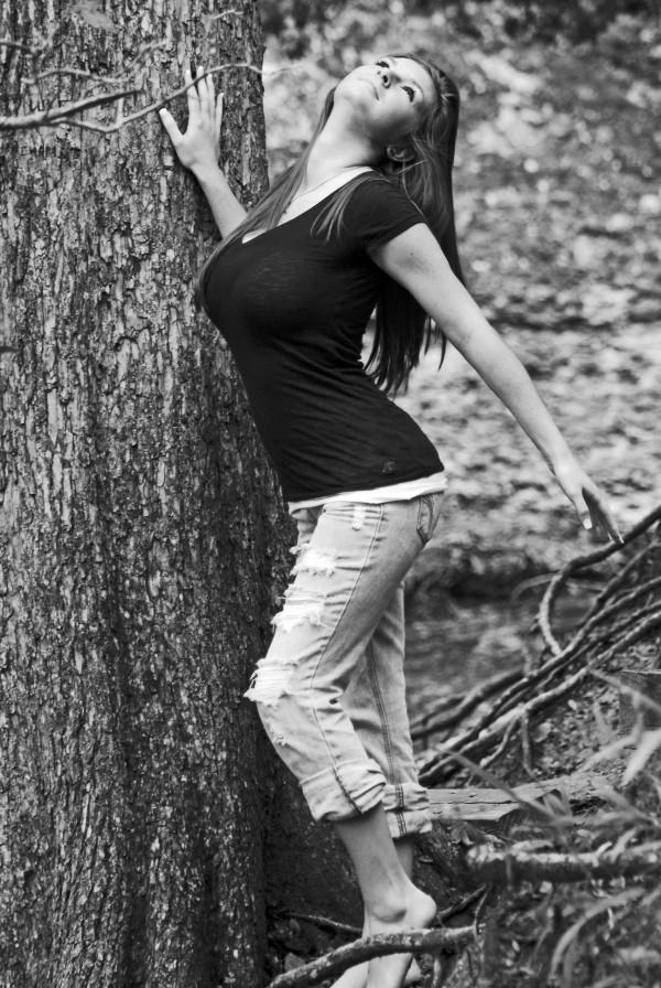 Female model photo shoot of Alyssa Fay in Stillhouse Dam, TX