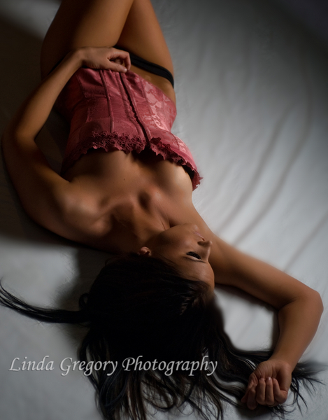 Female model photo shoot of Linda Gregory Photograp in Studio Wichita, KS