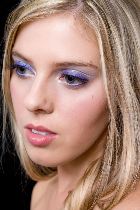Female model photo shoot of Kristen Emilie by Betsy Hansen Photo in Joe Blasco, makeup by Jay Gonzalez