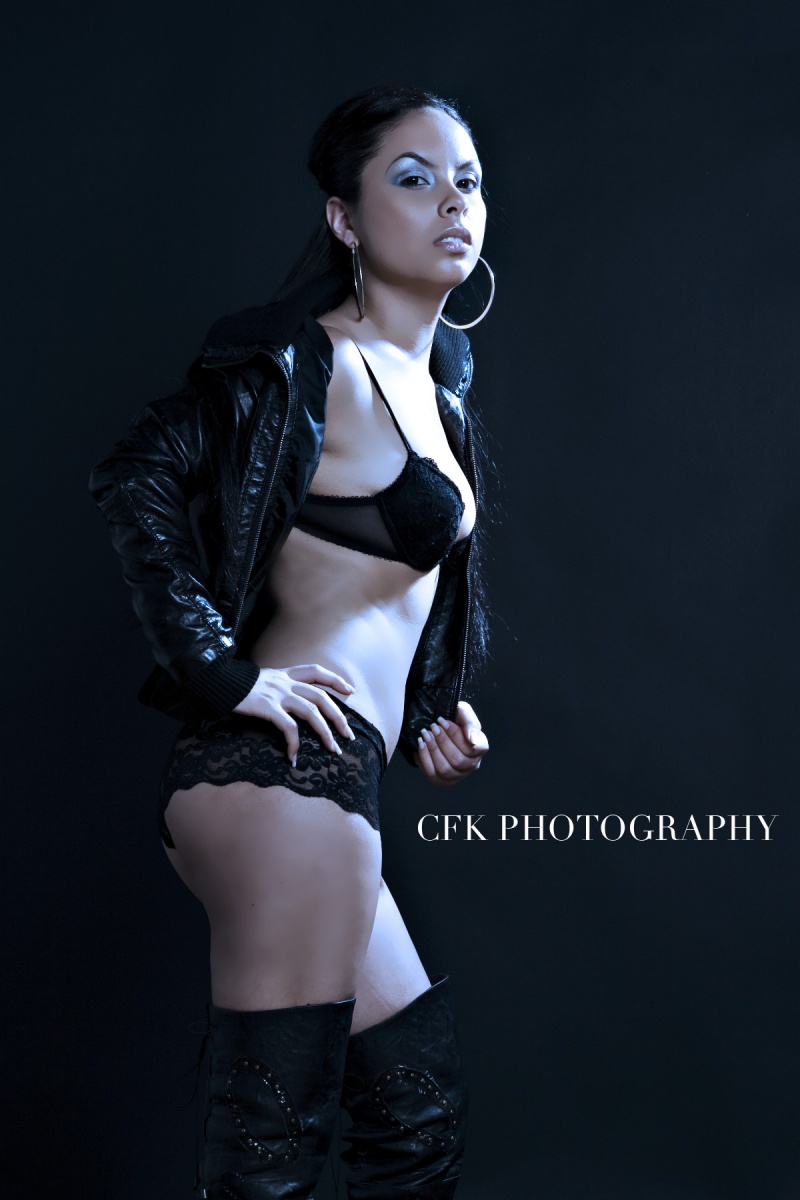 Female model photo shoot of Denise-G by CFK Photography