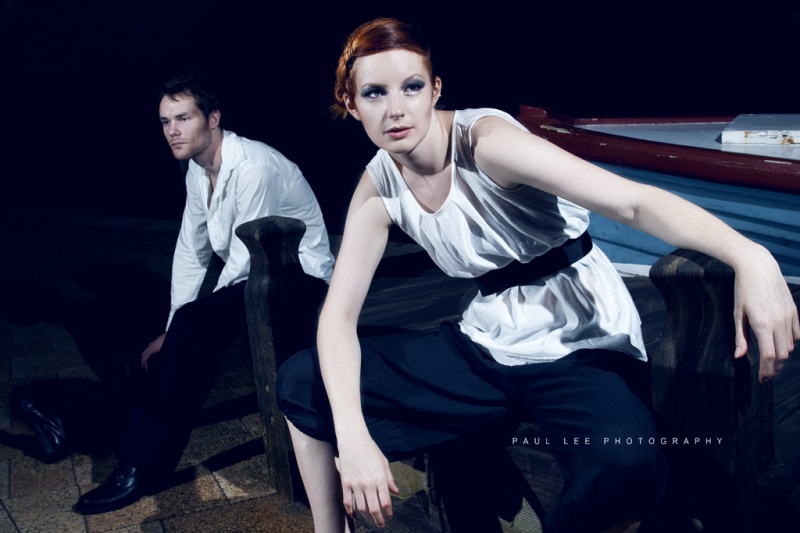 Male and Female model photo shoot of Paul Lee Tse, Tord and NicolaR in Perth: Claisebrook, makeup by chillichocolate