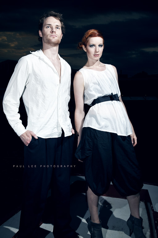 Male and Female model photo shoot of Paul Lee Tse, Tord and NicolaR in Perth: Claisebrook, makeup by chillichocolate