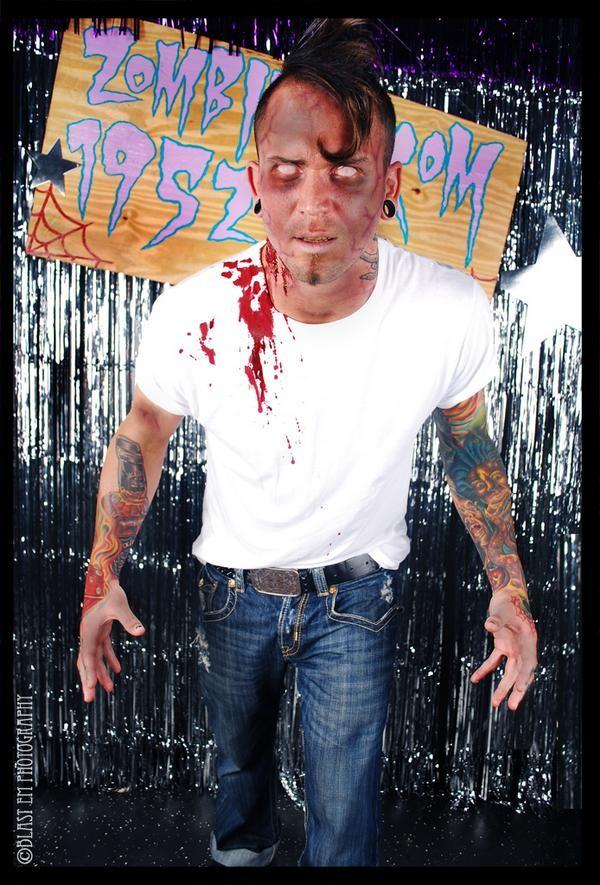 Male model photo shoot of Antonio Asik Alonso and TattooDan by Blast Em Photography in Miami, makeup by mua spclfx hairstylist and Antonio Asik Alonso
