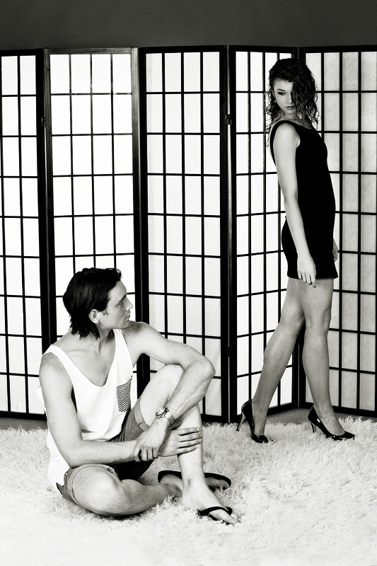 Male and Female model photo shoot of StanB and Iulia Lungu