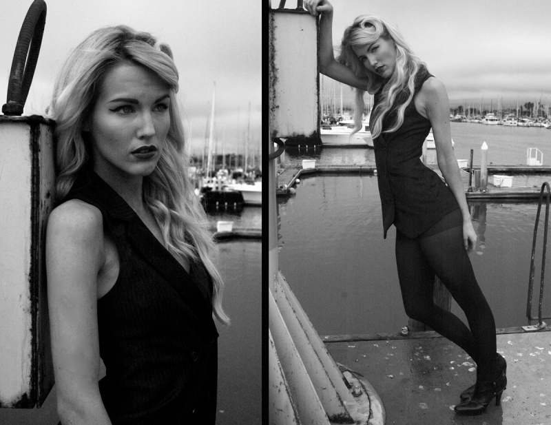 Female model photo shoot of Katie Remis by Bonnie Bowman in Oxnard Harbor, California