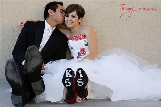 Female and Male model photo shoot of Sarah Jerez and Carlos by Tiffany j Photography in Avondale,AZ, hair styled by Hair By Jamie Stevens, makeup by Stephanie Nault Makeup