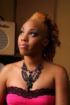Female model photo shoot of Brittany Foster by Urban Photog, makeup by Artifex 