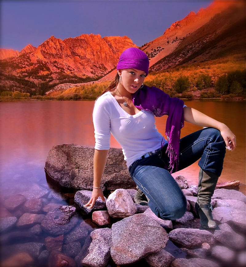 Female model photo shoot of Jaclynn T Burnell by Photostationfl Studio