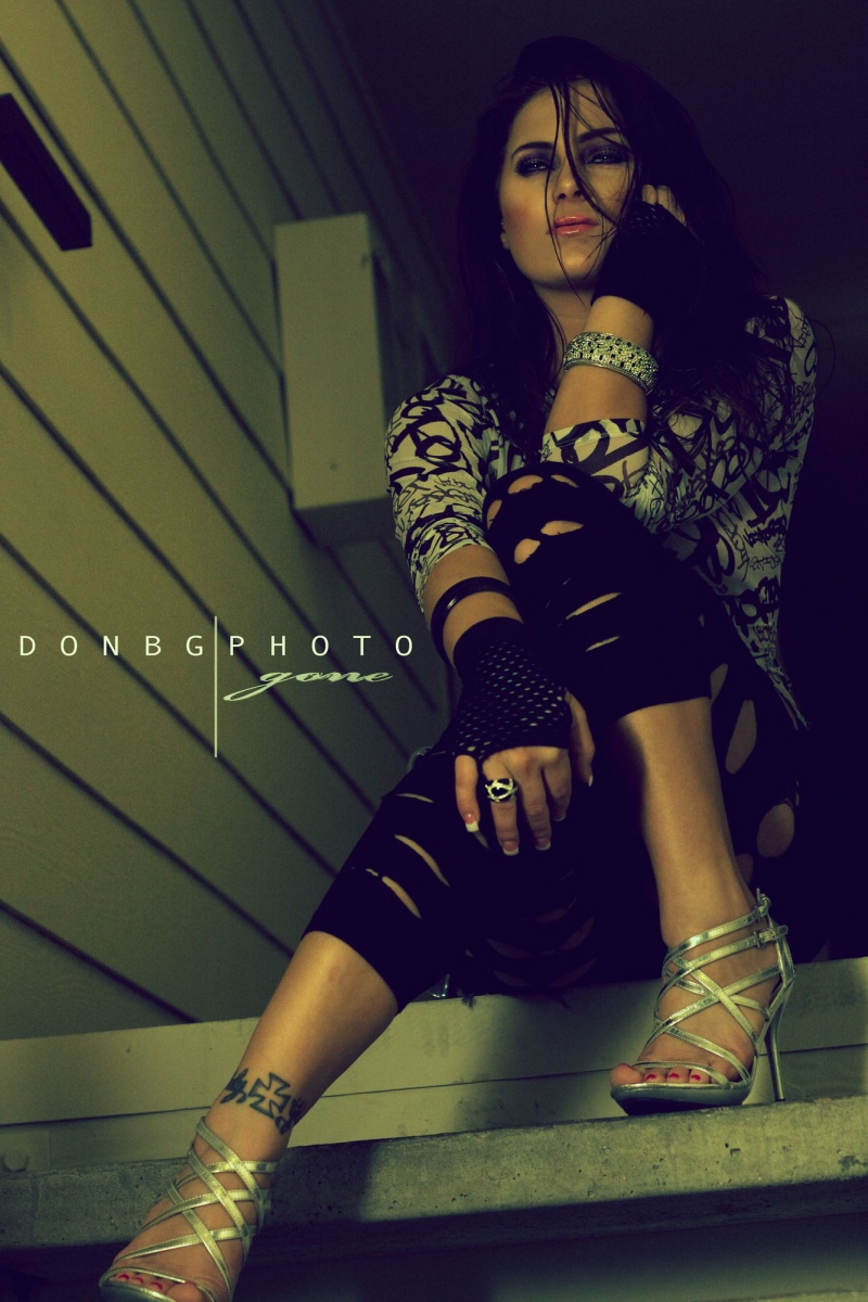 Female model photo shoot of Kristin Gray  by DONBG, makeup by 987Beauty