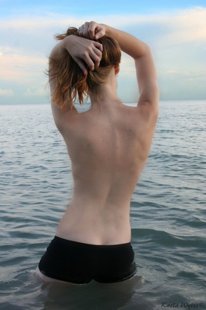 Female model photo shoot of WylesPhoto in The Beach