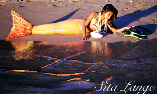 Female model photo shoot of Hawaiian Mermaids in Maui 