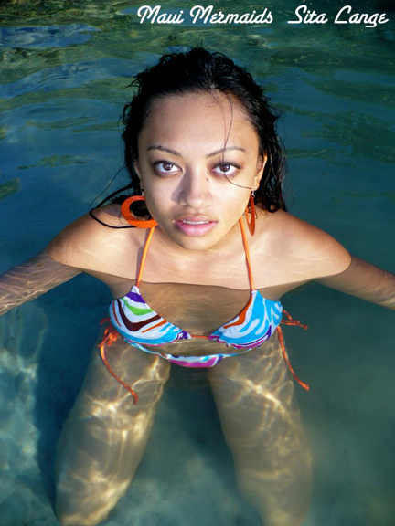 Female model photo shoot of Hawaiian Mermaids in Keaukaha