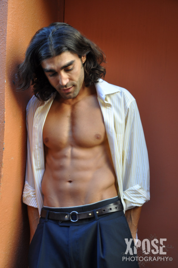 Male model photo shoot of Omeid Tizpa