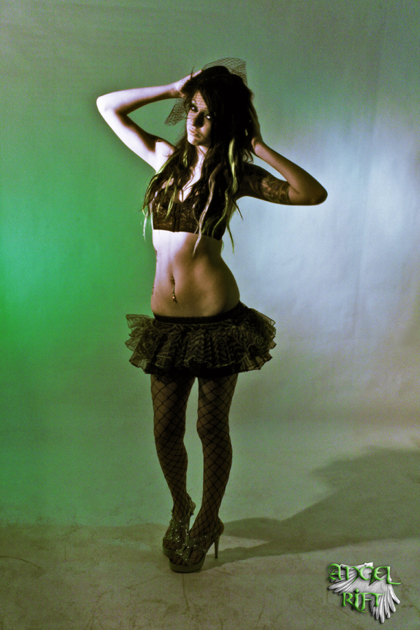 Female model photo shoot of REE REE D D D by Angel Rift