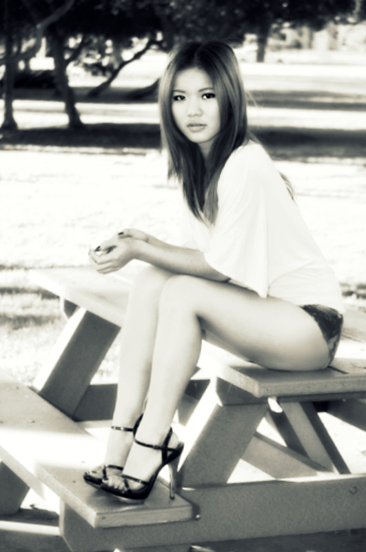 Female model photo shoot of Leena Nguyen