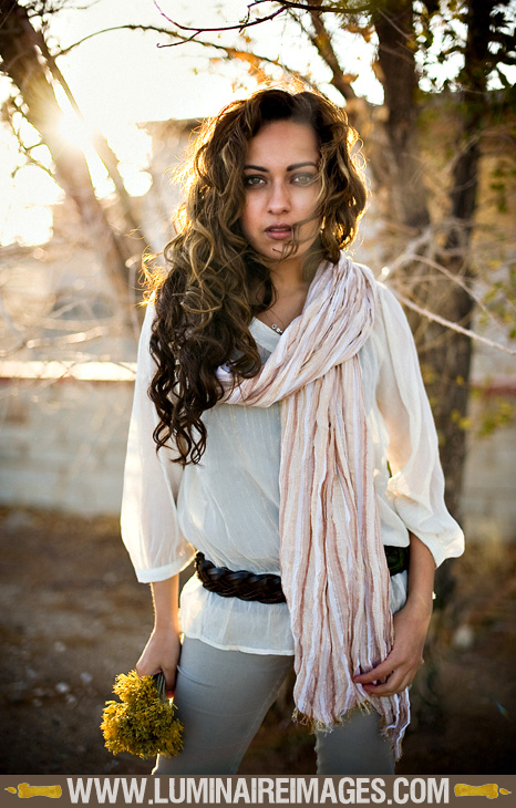 Female model photo shoot of Luminaire Images and Jaclene in Hi Vista desert, CA