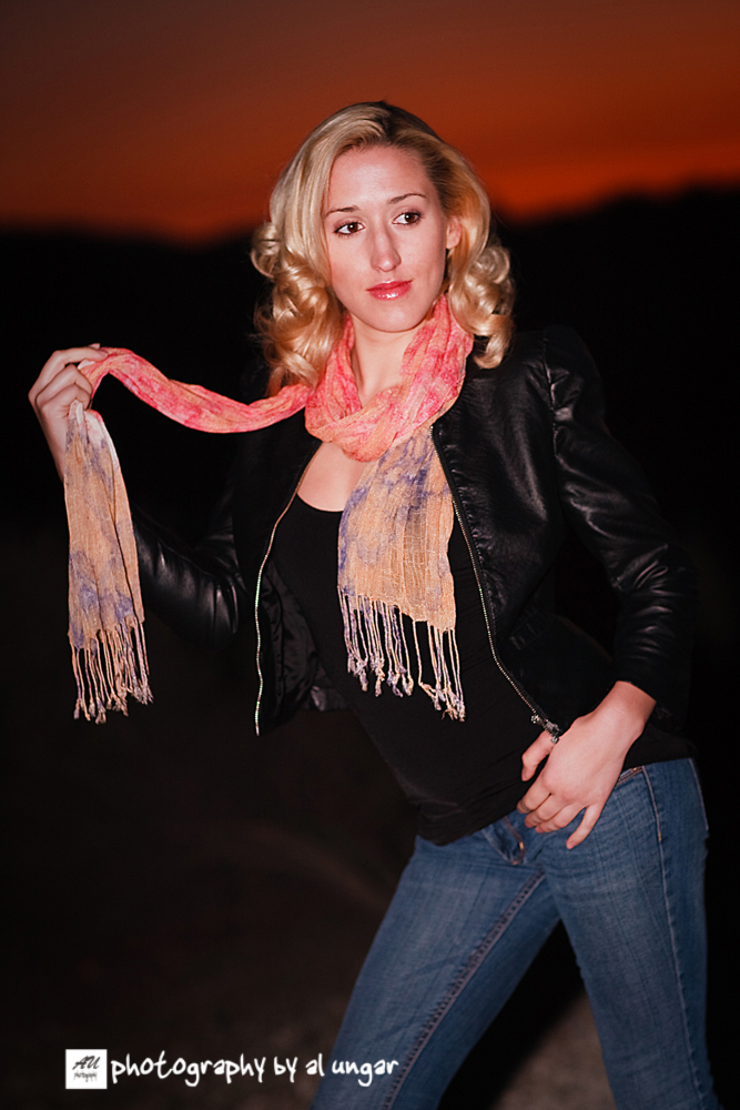 Female model photo shoot of Sarah Whitley by photography by al ungar in Wildwood, CA