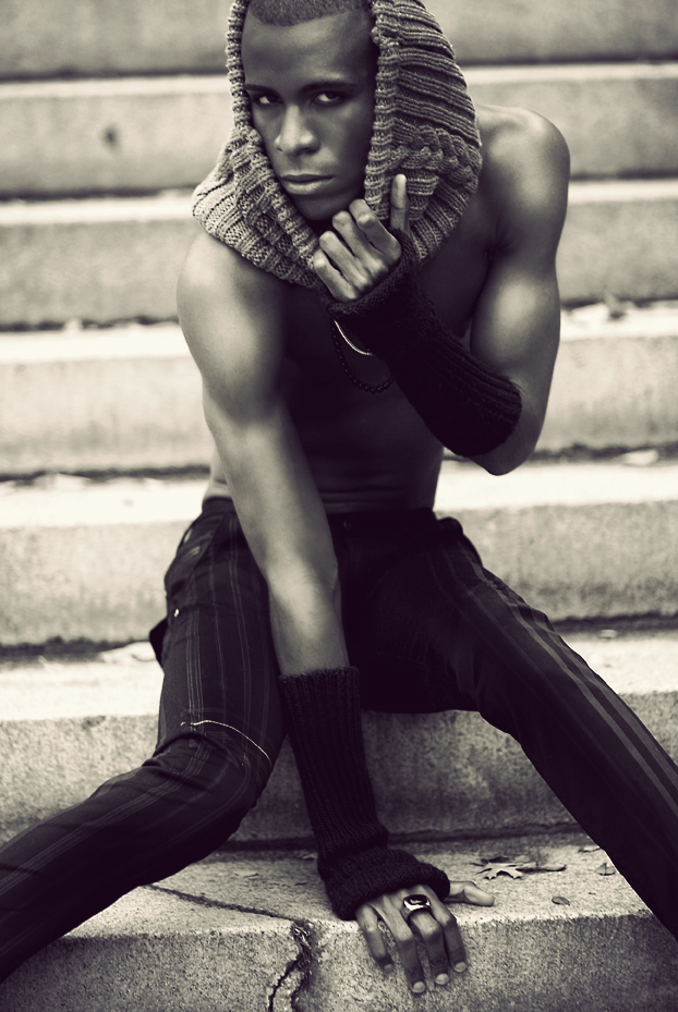 Male model photo shoot of Mc L by wendy whitesell, wardrobe styled by Soji S