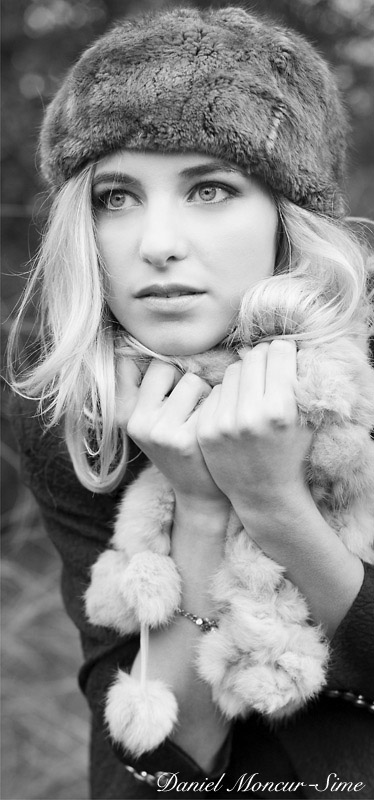 Female model photo shoot of Alice-Elizabeth by Daniel Moncoeur-Sime, makeup by Ganga Bhambra