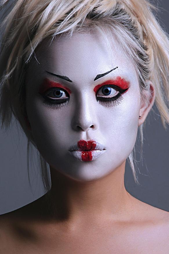 Female model photo shoot of Make Up by Stella and YAN  by Matt_A
