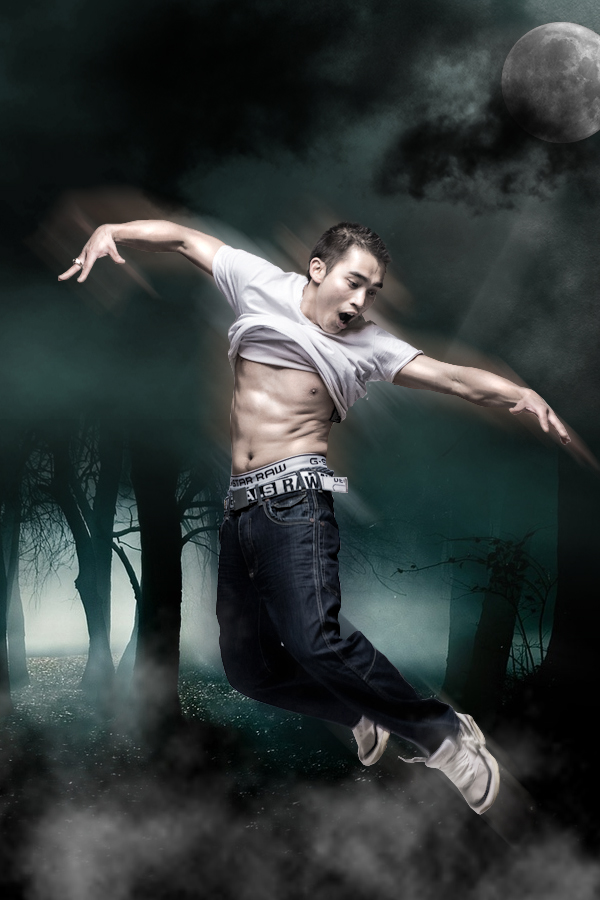 Male model photo shoot of Glacius by Lucas Milone, retouched by RETOUCHLAB