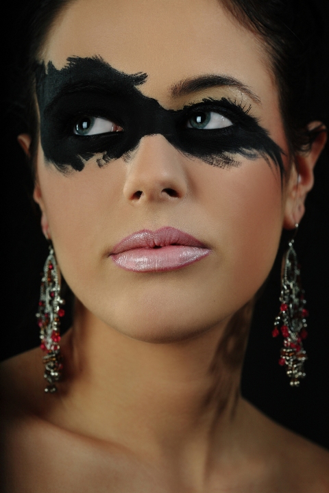 Female model photo shoot of Miss Rockstar by William Downey, makeup by JOANNA BERKAN