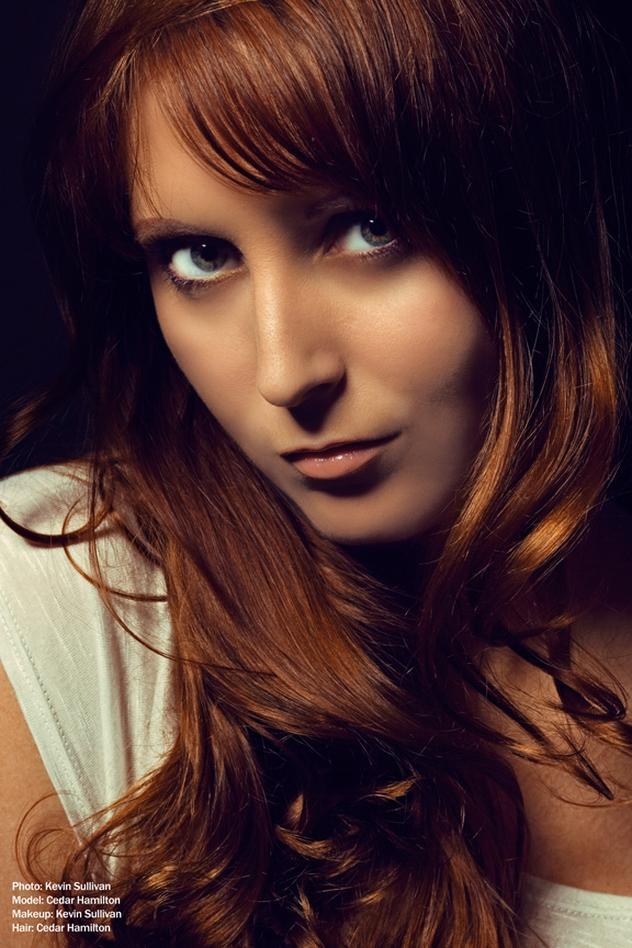 Female model photo shoot of Cedar Hamilton by Xylux