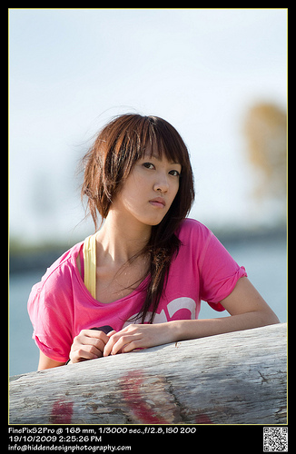 Female model photo shoot of EmiLan in Vancouver || Photographer: Steven Soong