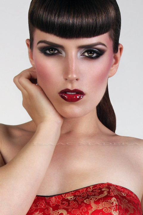 Female model photo shoot of Vampireleniore by Isaac Madera in Southern CA