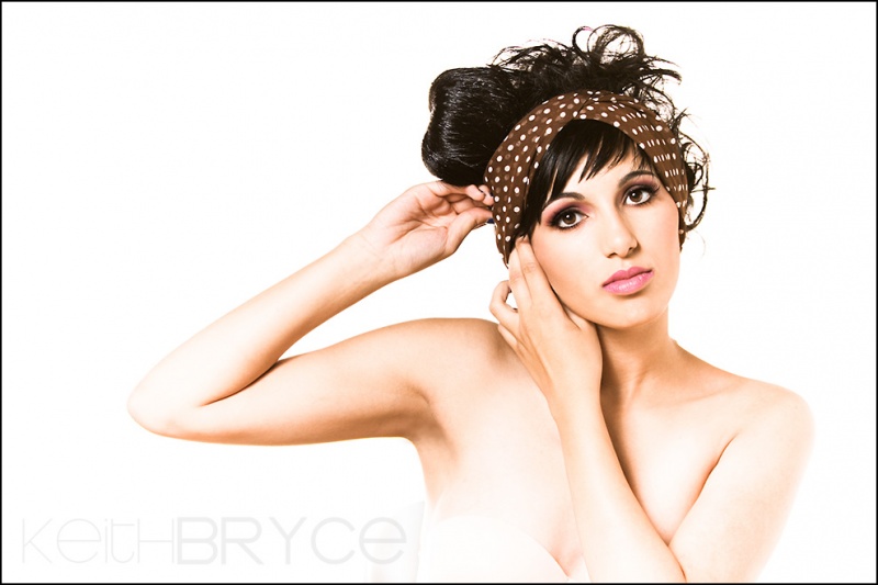 Female model photo shoot of marjaan 2 by keithBRYCE Photography, makeup by sandybee