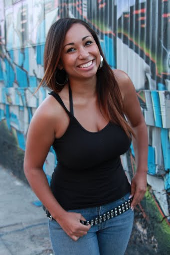 Female model photo shoot of SimplySimone by A Dash of Insanity in DownTown LosAngeles--GraffitiVille