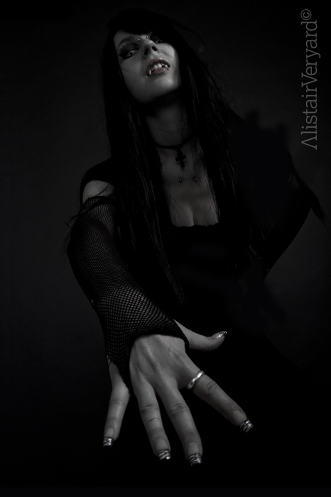 Female model photo shoot of Black Amy by Al Veryard