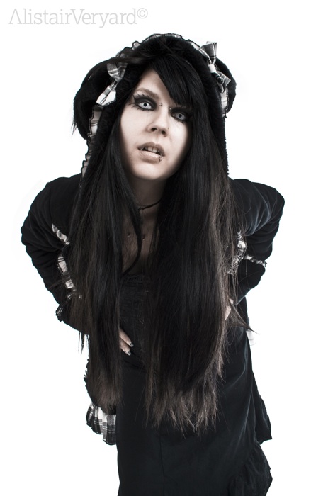 Female model photo shoot of Black Amy by Al Veryard