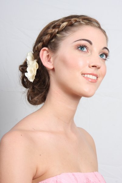 Female model photo shoot of Bfortwendel, hair styled by Samara Toby, makeup by Krystyn J