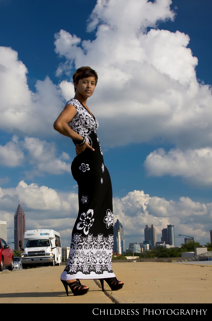 Female model photo shoot of Miss Rayn by bacPhoto in Midtown Atlanta