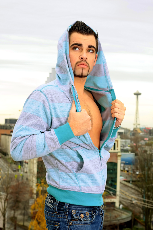 Male model photo shoot of Jordan Ross S in Seattle