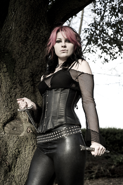 Female model photo shoot of Mistress Coffin Candy