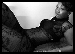 Female model photo shoot of Chocolate Diamond by CROWNED KING