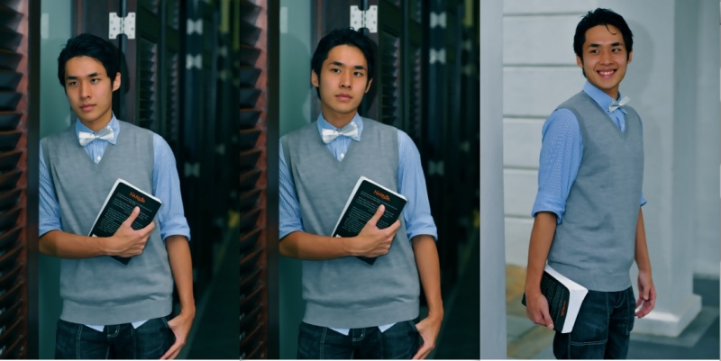 Male model photo shoot of Daniel Tan YQ by cckue in NUS BTC
