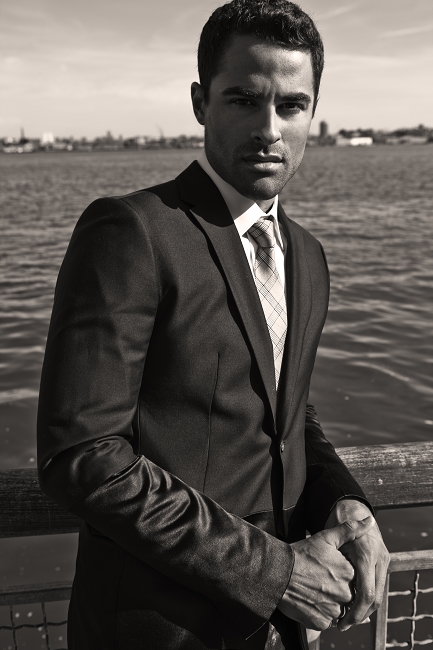 Male model photo shoot of Steven Beck in East River, NY