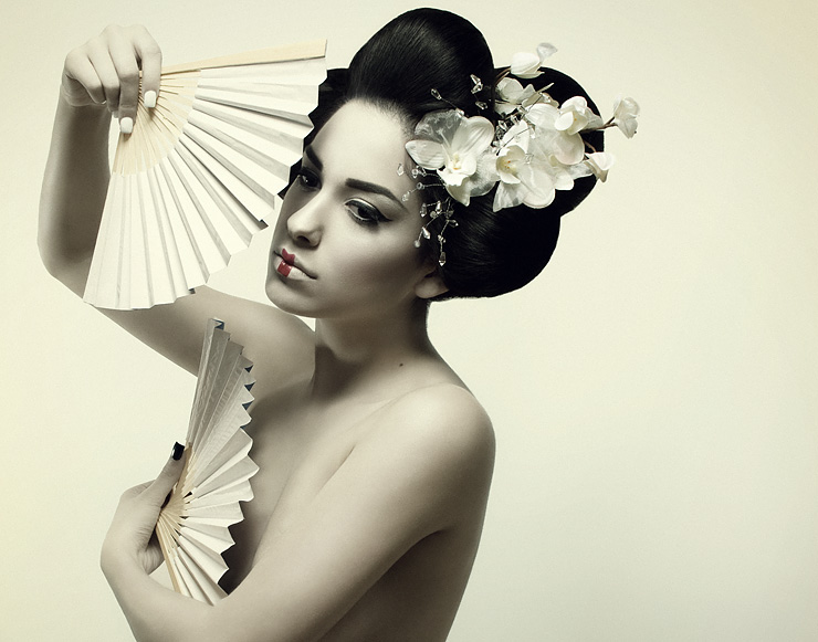 Female model photo shoot of La Ren Milano by Mikael Ramirez, hair styled by Stefani Annaliese, wardrobe styled by StyleAZ