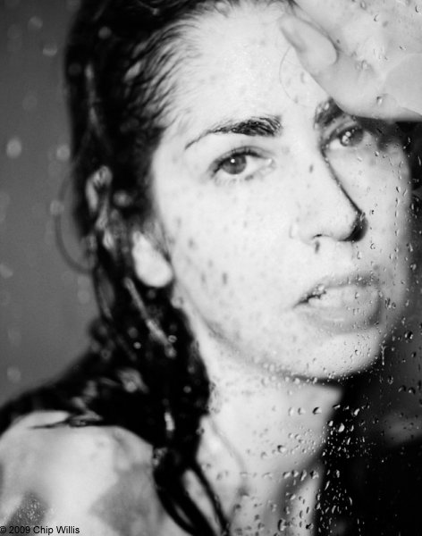 Female model photo shoot of theda by Chip Willis in in a shower