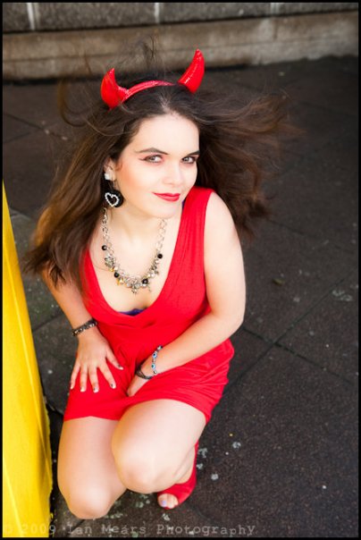 Female model photo shoot of Angels Faces and laura gil in Themed shoot at southbank