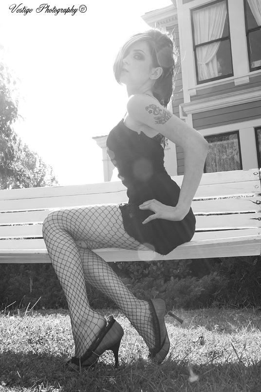 Female model photo shoot of Motley Mel in San Diego