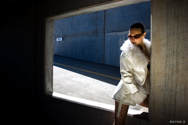 Female model photo shoot of INKA YOKE by Gyan S in USA