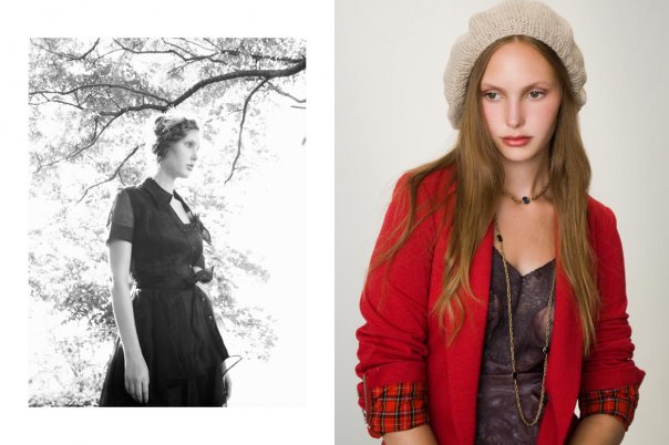 Female model photo shoot of Magnolia Family Vintage