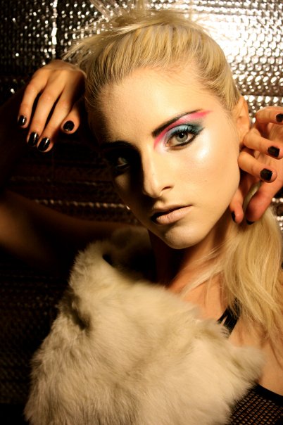 Female model photo shoot of NailsGun